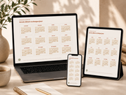 KAMBLA CAL – Le calendrier éditorial Instagram pour les praticiennes du bien-être